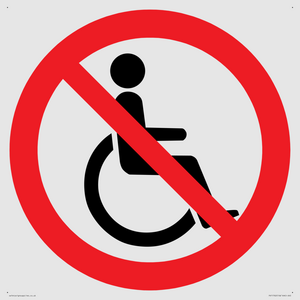 P914 Prohibition: No disabled access